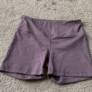 Yogalicious Mauve Bike Shorts